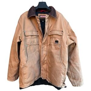 Craftsman Heavy Duty Insulated Canvas Work Jacket Chore Coat Men’s Size XL